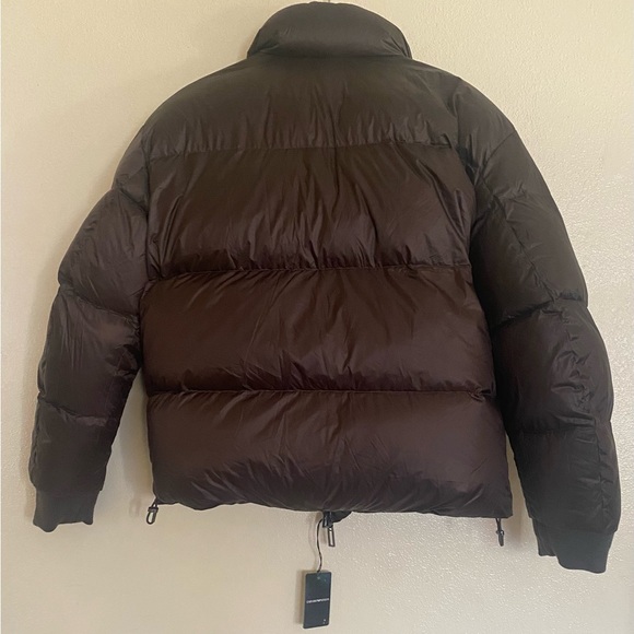 Emporio Armani-Men’s Zip Front Quilted Jacket-6R1B65 1NVSZ-F556-In Solid Medium. - Picture 13 of 13